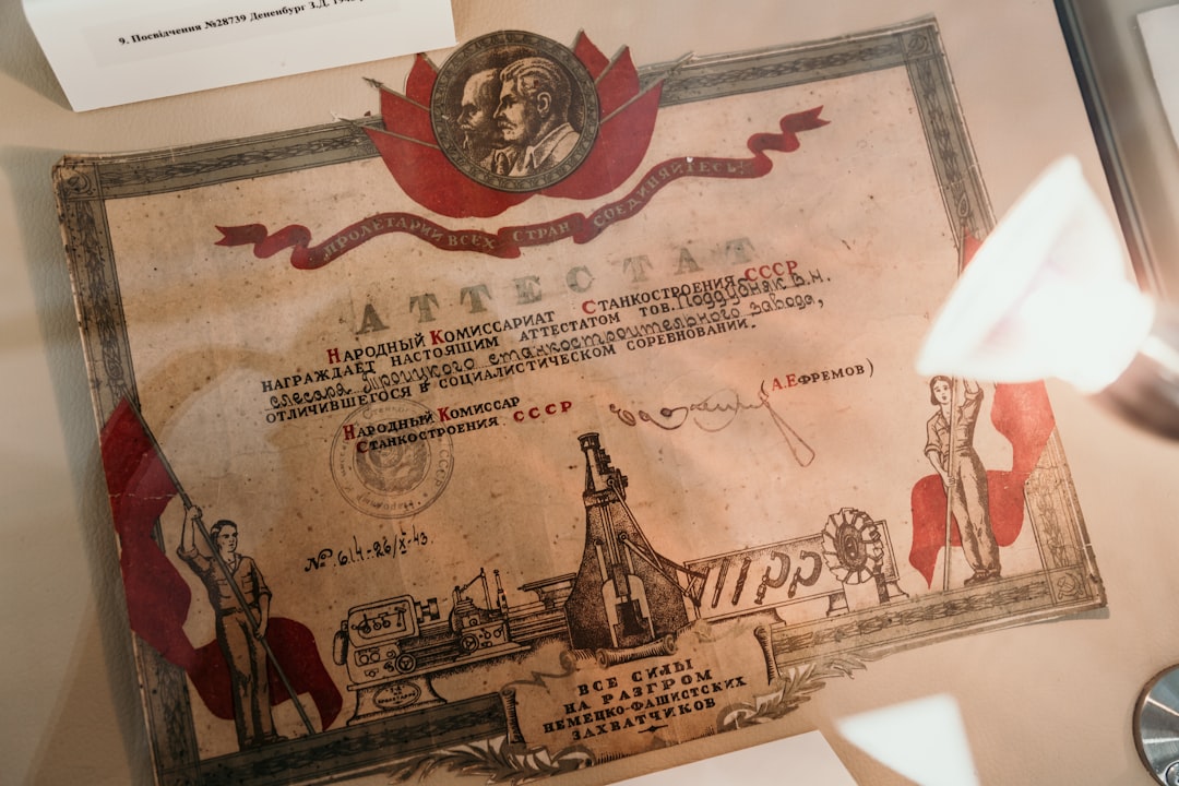 Photo Death certificate